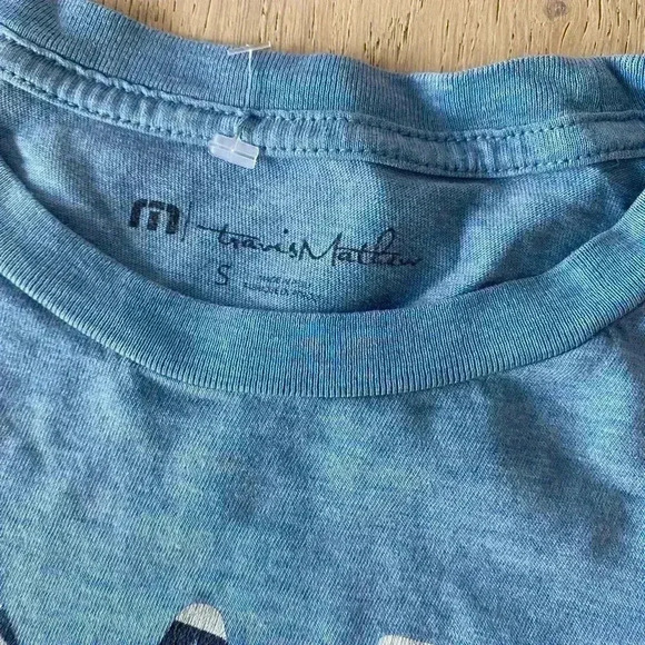 Travis Mathew 'Dad Bod' Tee Blue Small - Picture 2 of 4